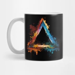 Geometric triangle Mug